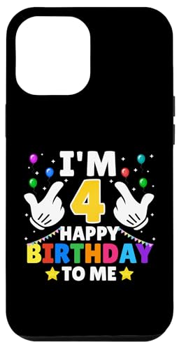 Hülle für iPhone 12 Pro Max 4 Jahre alt Geburtstagsgeschenke für Kinder 4. Geburtstag von Funny Novelty Cute Kids Birthday Gifts Store By Mj