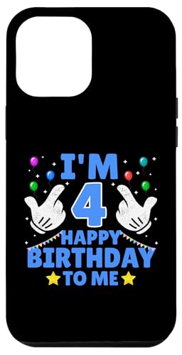 Hülle für iPhone 13 Pro Max 4 Jahre alt Geburtstagsgeschenke für Kinder 4. Geburtstag von Funny Novelty Cute Kids Birthday Gifts Store By Mj