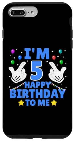 Hülle für iPhone 7 Plus/8 Plus 5 Jahre alt Geburtstagsgeschenke für Kinder 5. Geburtstag von Funny Novelty Cute Kids Birthday Gifts Store By Mj