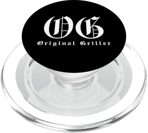 OG Official Griller - Lustiges Gangster Lowrider Wortspiel PopSockets PopGrip für MagSafe von Funny Original Gangster Apparel Gifts