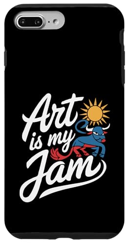 Art Is My Jam - Lustiger Künstler Kunst Lehrer Maler Kreativ Hülle für iPhone 7 Plus/8 Plus von Funny Painter Apparel & Items