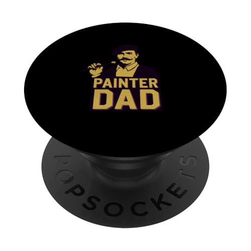 Painter Dad - Lustiger Maler Kunst Kreativer Künstler PopSockets Klebender PopGrip von Funny Painter Apparel & Items