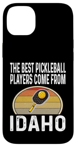 Hülle für iPhone 14 Plus Lustig Die besten Pickleball-Spieler kommen von Idaho Legend von Funny Pickleball Gifts