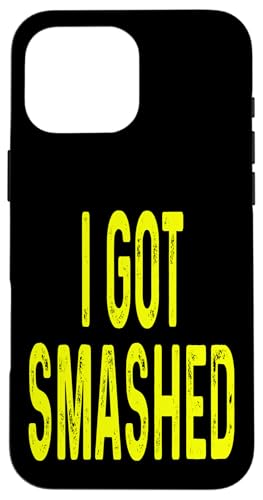 Hülle für iPhone 16 Pro Max Funny Pickleball I Got Smashed Game Player League von Funny Pickleball Gifts