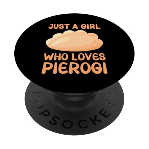 Coole Pierogi Art Mädchen Frauen Kinder Pierogi Polnische Essensliebhaber PopSockets Klebender PopGrip von Funny Pierogi Gift Polish Pierogi Food Apparel