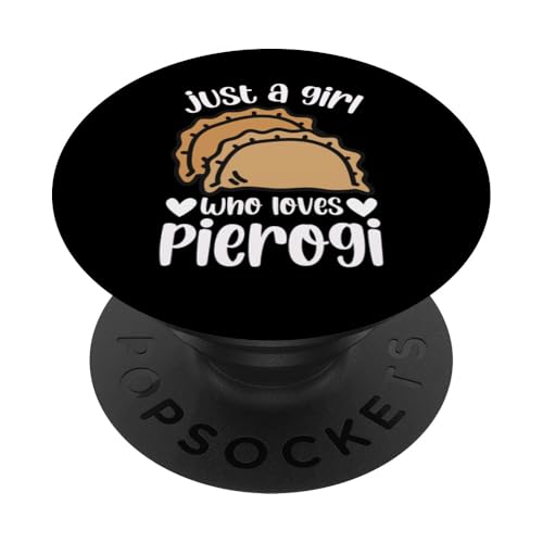 Coole Pierogi Art Mädchen Frauen Kinder Pierogi Polnische Essensliebhaber PopSockets Klebender PopGrip von Funny Pierogi Gift Polish Pierogi Food Apparel