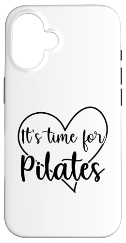 Hülle für iPhone 16 Es ist Zeit für Pilates von Funny Pilates Quotes