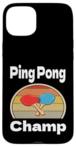 Hülle für iPhone 15 Plus Lustiger Ping Pong Champ Lover Game Winner Retro Humor von Funny Ping Pong Gifts