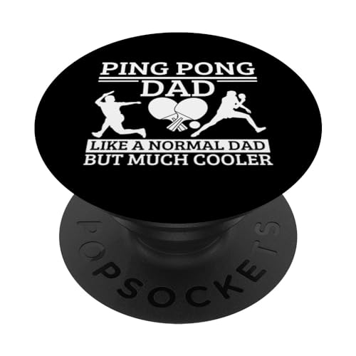 Ping Pong Papa Vater Zitat Lustiges Ping Pong PopSockets mit austauschbarem PopGrip von Funny Ping Pong Table Tennis