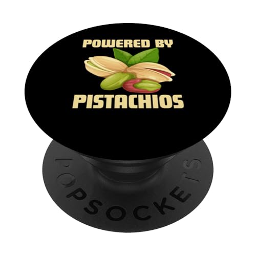 Bestes Pistazien-Design für Männer und Frauen, Pistazien-Liebhaber PopSockets Klebender PopGrip von Funny Pistachio Gifts Pistachio Food