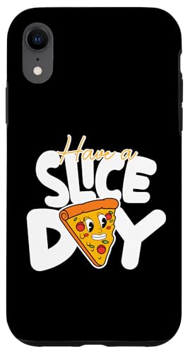 Hülle für iPhone XR Pizza Zitat Pizza Lovers Funny Food Pizza von Funny Pizza Gifts Men Women Pizza Lover