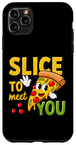 Hülle für iPhone 11 Pro Max Pizza Art Männer Frauen Fast Food Liebhaber Feinschmecker Lustige Pizza von Funny Pizza Lover Gifts Men Women