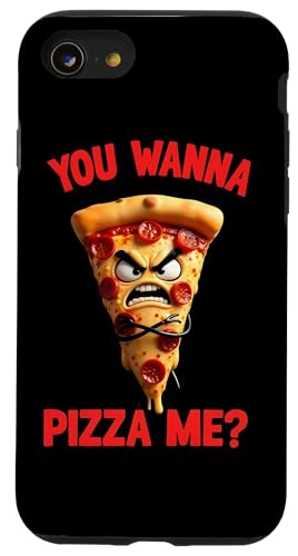 Hülle für iPhone SE (2020) / 7 / 8 Pizza Art Männer Frauen Fast Food Liebhaber Feinschmecker Lustige Pizza von Funny Pizza Lover Gifts Men Women