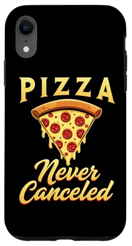 Hülle für iPhone XR Pizza Art Männer Frauen Fast Food Liebhaber Feinschmecker Lustige Pizza von Funny Pizza Lover Gifts Men Women