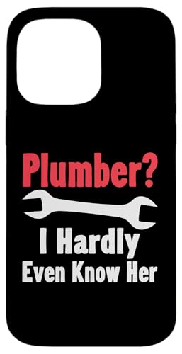 Hülle für iPhone 14 Pro Max Lustige Klempnerei, Kunst, Männer, Frauen, Meister, Klempnerei, Liebhaber von Funny Plumber Gifts Plumbing Accessories & Stuff