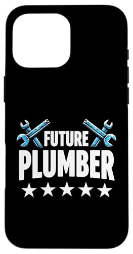 Hülle für iPhone 16 Pro Max Lustige Klempnerei, Kunst, Männer, Frauen, Meister, Klempnerei, Liebhaber von Funny Plumber Gifts Plumbing Accessories & Stuff