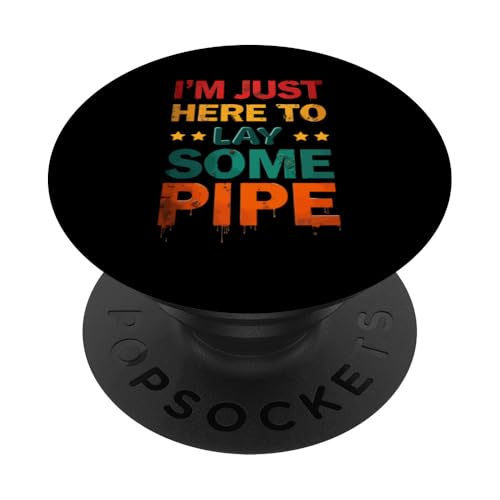 Lustige Klempnerei, Kunst, Männer, Frauen, Meister, Klempnerei, Liebhaber PopSockets Klebender PopGrip von Funny Plumber Gifts Plumbing Accessories & Stuff