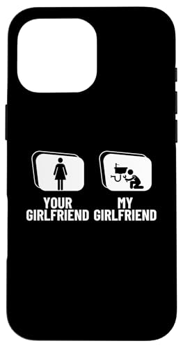 Your Girlfriend My Girlfriend Boyfriend Funny Women Klempner Hülle für iPhone 16 Pro Max von Funny Plumbing Tee And Plumbers Gifts