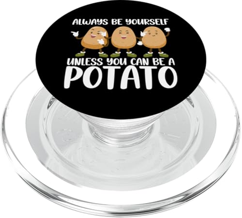 Bestes Kartoffel-Design für Männer und Frauen, stärkehaltige Knollenkartoffelliebhaber PopSockets PopGrip für MagSafe von Funny Potato Gift Vegetable Food