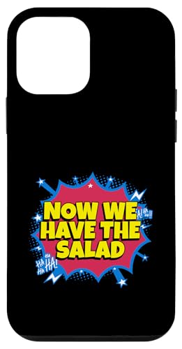 Hülle für iPhone 12 mini Now We Have The Salad - Lustiges Cartoon Design von Funny Quotes and Graphic Statements