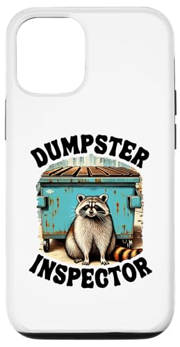 Hülle für iPhone 13 Dumpster Inspector Waschbär von Funny Raccoon Stuff