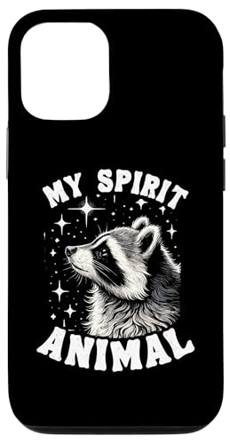 Hülle für iPhone 14 Pro My Spirit Animal Lustiger Waschbär von Funny Raccoon Stuff