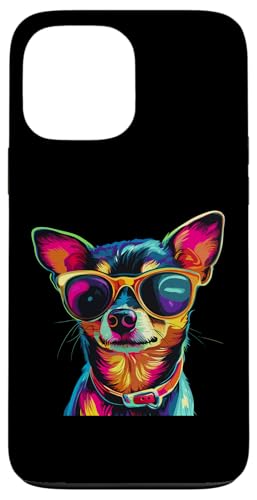 Hülle für iPhone 13 Pro Max Rat Terrier Lover Pop Art Sonnenbrille Funny Rat Terrier von Funny Rat Terrier Lovers Designs