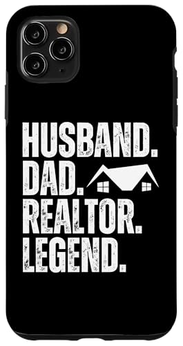 Hülle für iPhone 11 Pro Max Immobilienmakler für Männer Papa Vater Ehemann Makler von Funny Realtor Gift Real Estate Agent