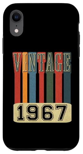 Hülle für iPhone XR Vintage 1967 Retro Throwback Geburtstag von Funny Retro Birthday Designs