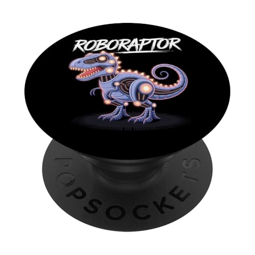 Roboter Dinosaurier T-Rex Robotic Engineering Dino Funny Robotics PopSockets Klebender PopGrip von Funny Robot Dinosaur Designs