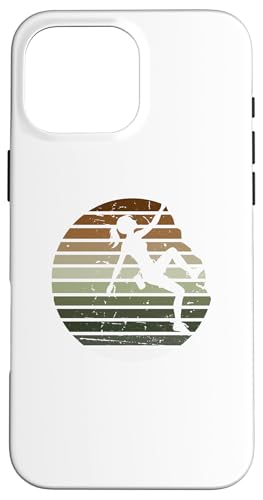 Hülle für iPhone 16 Pro Max Kletterkunst für Männer Frauen Bergsteiger Bouldern von Funny Rock Climbing Gift Climber