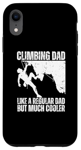 Hülle für iPhone XR Beste Kletterkunst für Männer Papa Kletterer Boulder-Liebhaber von Funny Rock Climbing Gift Climber