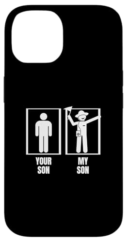Dein Sohn, mein Sohn, Papa, Vater, Mama, Lustiger Safari-Reiseleiter Hülle für iPhone 14 Dein Sohn, mein Sohn, Papa, Vater, Mama, Lustiger Safari-Reiseleiter Hülle für iPhone 14 von Funny Safari Tour Guide Outfit