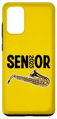 Hülle für Galaxy S20+ 2025 Senior Saxophon Player Band Class Marching von Funny Saxophone Instrument Player Band Merch