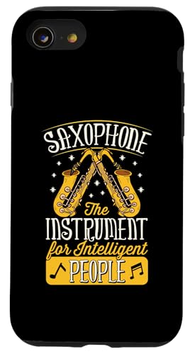 Hülle für iPhone SE (2020) / 7 / 8 Saxophon Das Instrument für intelligente Menschen von Funny Saxophone Instrument Player Band Merch