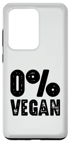Hülle für Galaxy S20 Ultra Zero Percent Vegan Funny Saying for BBQ and grill for Barbec von Funny Saying for BBQ and grill for Barbecue partie