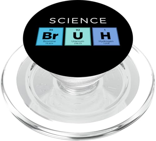 Science Bruh Lustiges Periodensystem der Elemente Wissenschaft PopSockets PopGrip für MagSafe von Funny Science & Education Periodic Table Elements