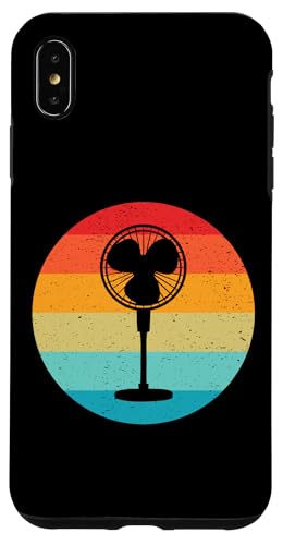 Hülle für iPhone XS Max Fan Silhouette Retro Vintage Sonnenuntergang 70er 80er Jahre Used-Look von Funny Silhouettes in Retro Sunset Designs