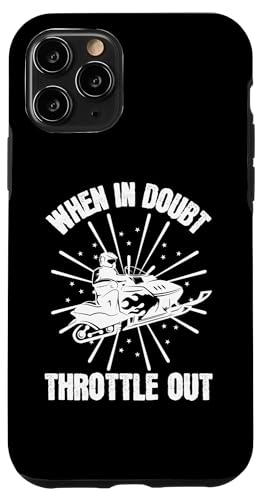 Hülle für iPhone 11 Pro Beste Schneemobil-Kunst für Männer, Frauen, Kinder, Schneemobil-Liebhaber von Funny Snowmobile Gift Snowmobiling Apparel