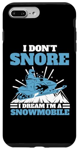 Hülle für iPhone 7 Plus/8 Plus Beste Schneemobil-Kunst für Männer und Frauen, Schneemobilfahren, Sportliebhaber von Funny Snowmobile Gift Snowmobiling Apparel