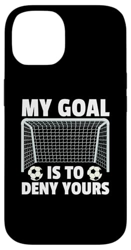 Hülle für iPhone 14 Bestes Fußball-Design für Männer und Frauen, Torwart, Fußballverteidiger von Funny Soccer Gift Soccer Player Sport