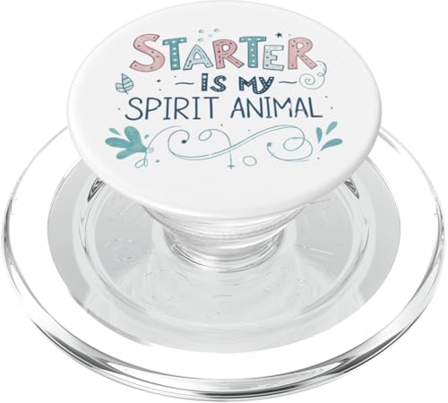 Starter is My Spirit Animal - Süßer Sauerteig PopSockets PopGrip für MagSafe von Funny Sourdough Bread Baking - Fermentation Lovers