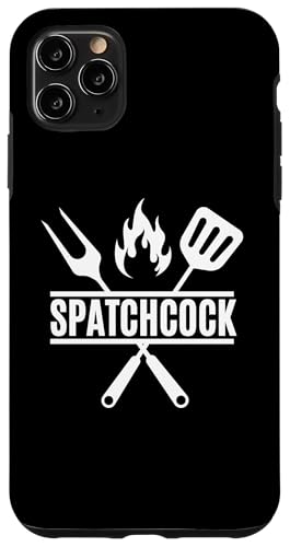 Hülle für iPhone 11 Pro Max Spatchcock Minimalist Grill Vatertag von Funny Spatchcock Thanksgiving Turkey