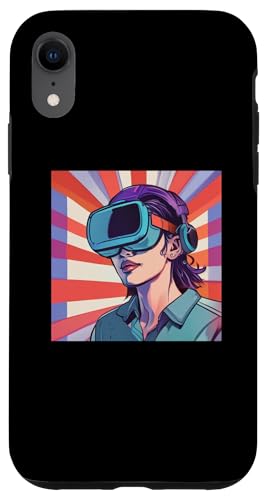 Hülle für iPhone XR Beste Virtual-Reality-Kunst für Männer Jungen Kinder VR Brille Gaming von Funny Spider Gift Tarantula Lover Apparel