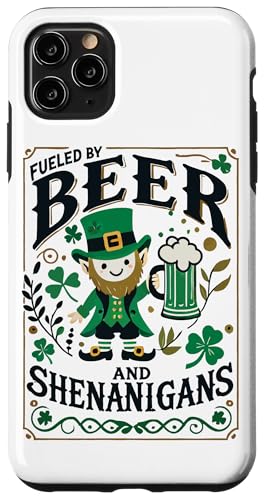 St. Patrick's Day Bier Und Scherze Irischer Kobold Hülle für iPhone 11 Pro Max von Funny St. Patrick's day streetwear party design