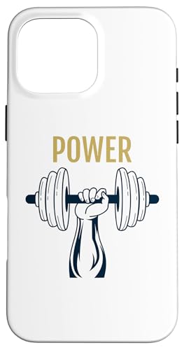 Power-Unterarm-Heben, Hantel, Langhantel, Fitnessstudio, Gewichte Hülle für iPhone 16 Pro Max von Funny Summer