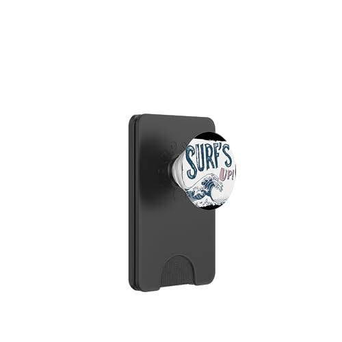 Erklärung von Nice Wave und Surf's Up PopSockets PopWallet für MagSafe von Funny Surf's up Summer Outfit