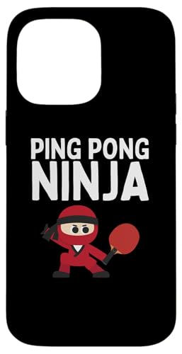 Hülle für iPhone 14 Pro Max Bester Ninja Tischtennisspieler für Männer und Frauen von Funny Table Tennis Gift Ping Pong Lover Sport