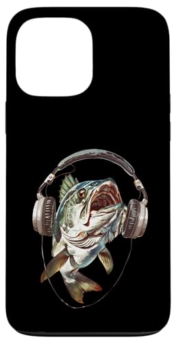 Hülle für iPhone 13 Pro Max Tarpon Kopfhörer von Funny Tarpon Headphones Design