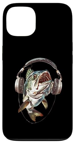 Hülle für iPhone 13 Tarpon Kopfhörer von Funny Tarpon Headphones Design